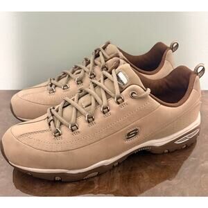 Sketchers Sport Premium‎ Leather Athletic Shoes Womens